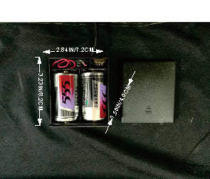 External Batteries Compartment for Watch Winder | Use A *2 pieces for Longer Battery Lifetime, Not Includes Battery